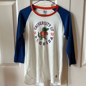 University of Florida 3/4 Length Sleeve Tee